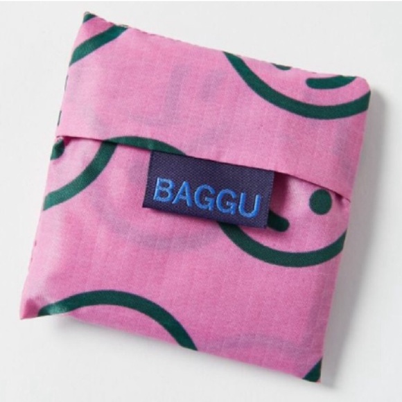Baggu Bags- Smiley Faces Set of 2 - Picture 4 of 5